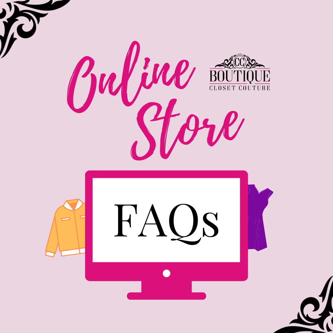 CCB Online Store FAQs Closet Couture